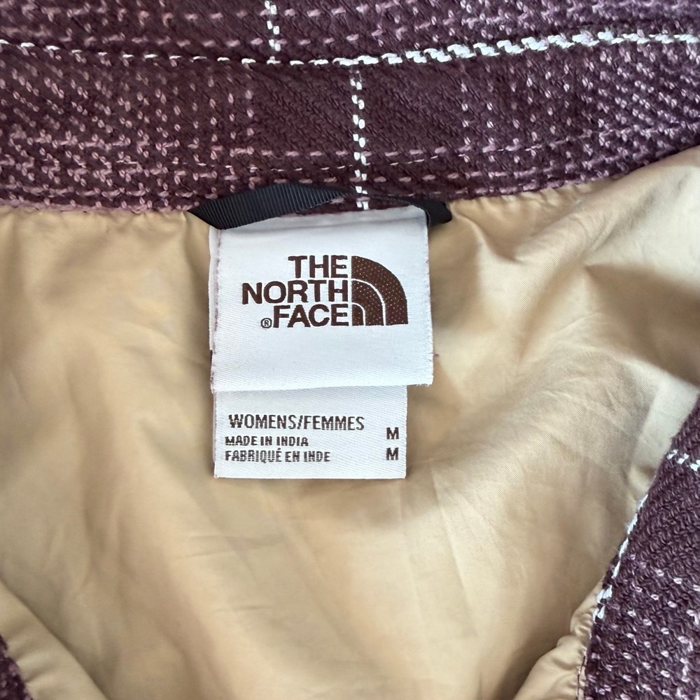 North Face Women's Valley Twill Utility Shacket size M Fawn Grey Color Way - Picture 7 of 9